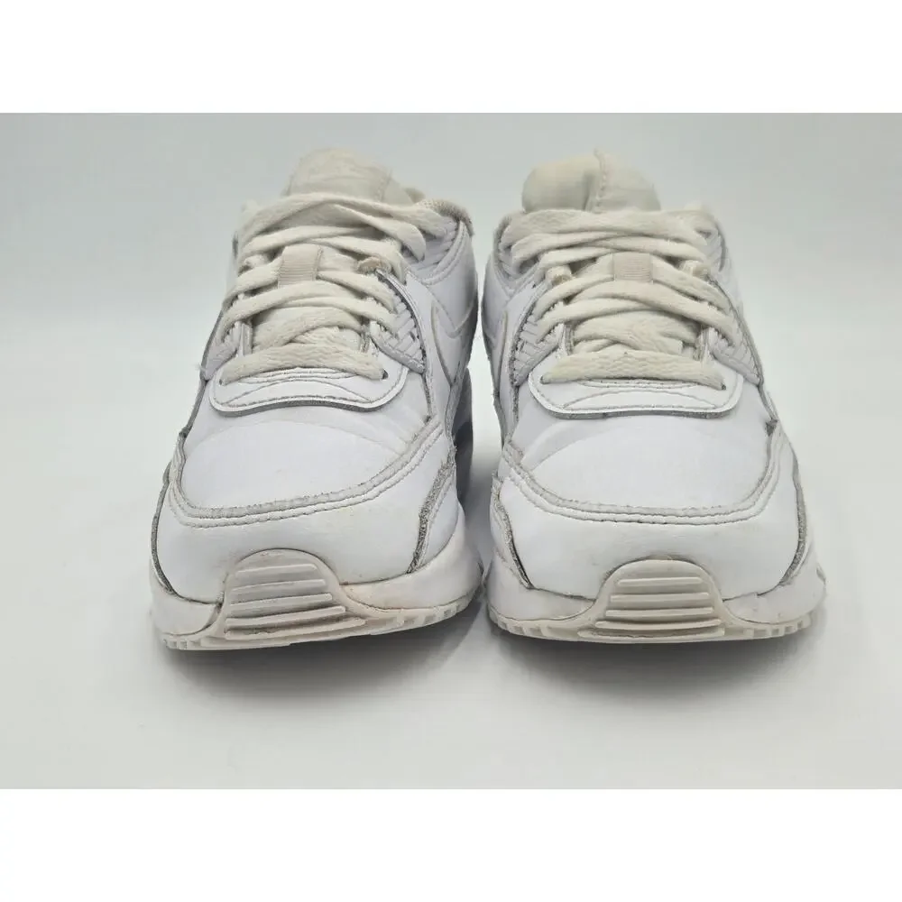 Nike Air Max 90 Youth 3Y White Running Shoes Classic Air Cushion